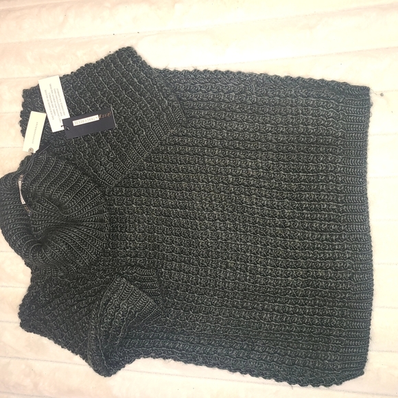 Tracy Reese Green Cowl Neck Sweater - Picture 2 of 10